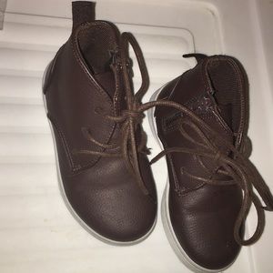 brown toddler boots